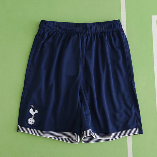 Tottenham Hotspur 2024/25 Home Shorts – Navy Blue | Spurs Cockerel Badge | Stripe Hem | Adult Football Shorts