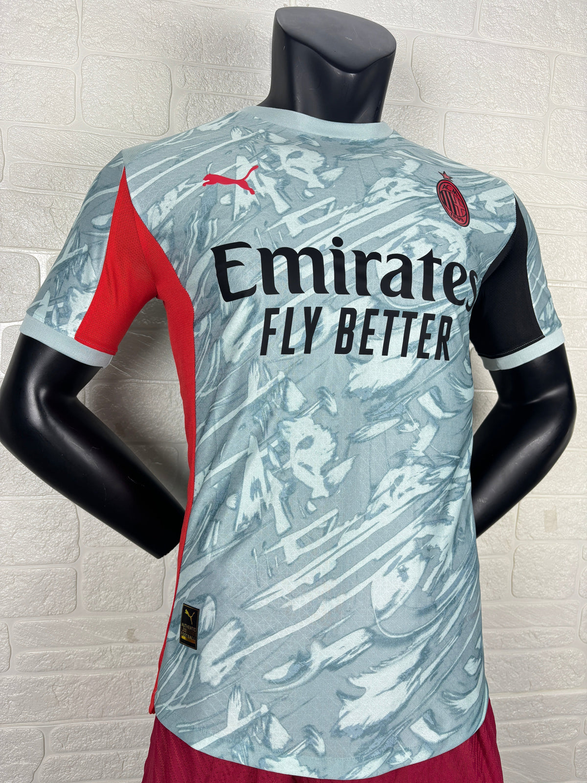 2025-26 AC Milan Away Player Version Jersey - Men's
