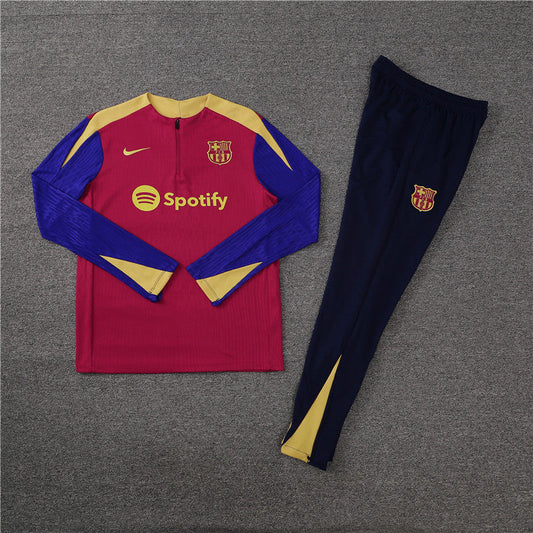 FC Barcelona Training Suit 2024/25 | Red & Blue Tracksuit Set