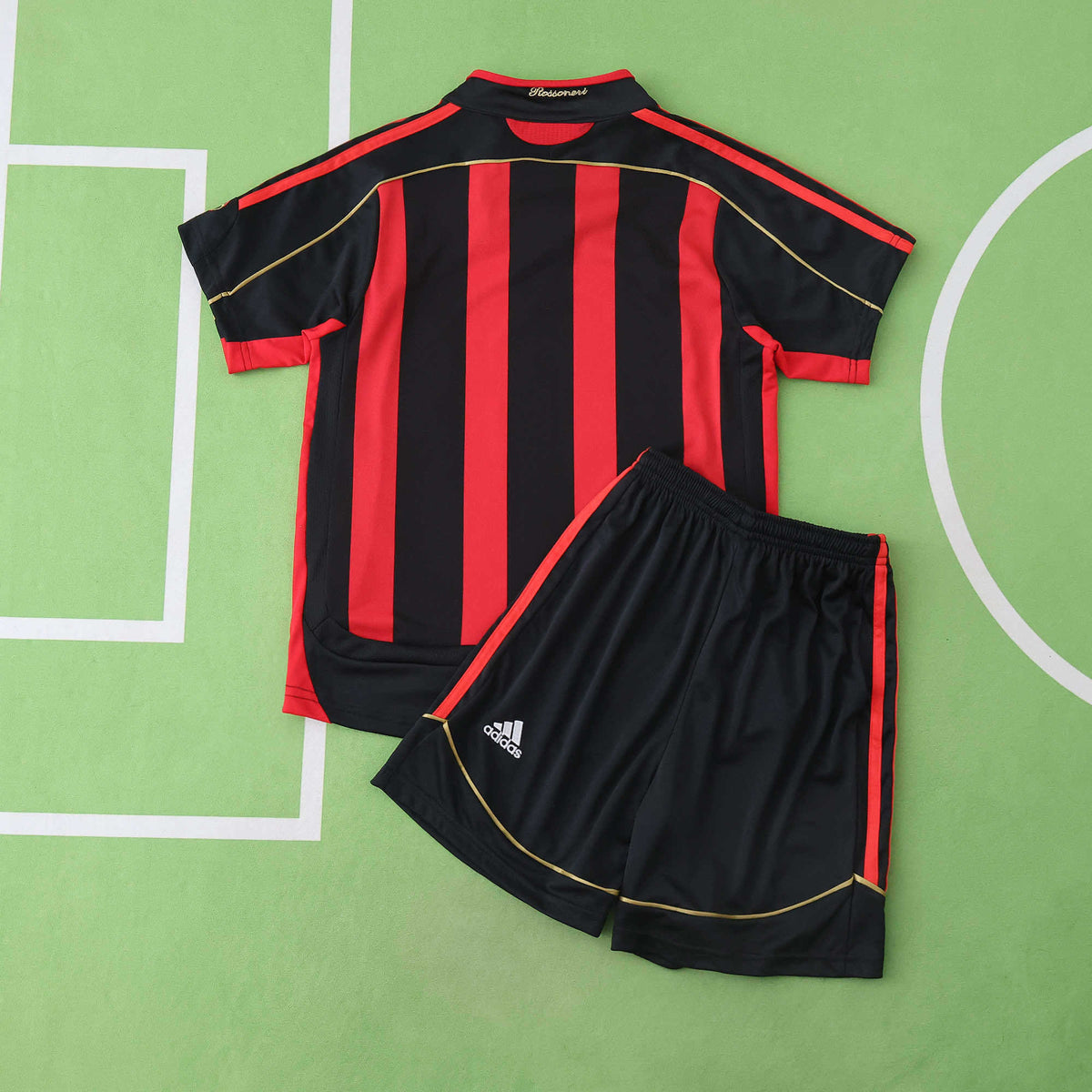 AC Milan 2006/07 Home Kids Kit | Retro Children's Jersey