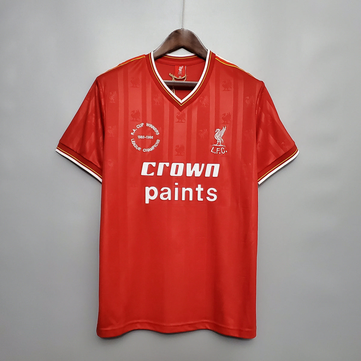 Liverpool 1985/86 Double Winners away Jersey