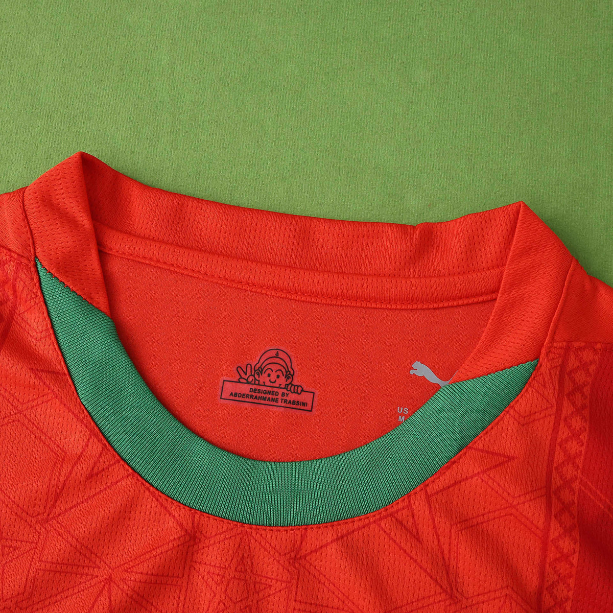 Morocco Home Jersey 2026 FIFA World Cup – Puma Red & Green Atlas Lions Kit | Fan Version