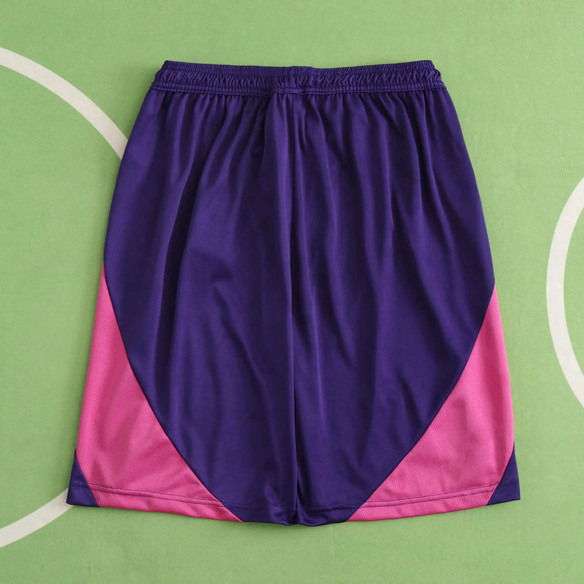 Germany Away Shorts 2024 – Purple & Pink Euro 2024 Fan Version Football Shorts