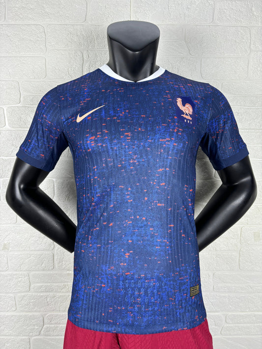 2025-26 France Home Player Version Jersey - Men's