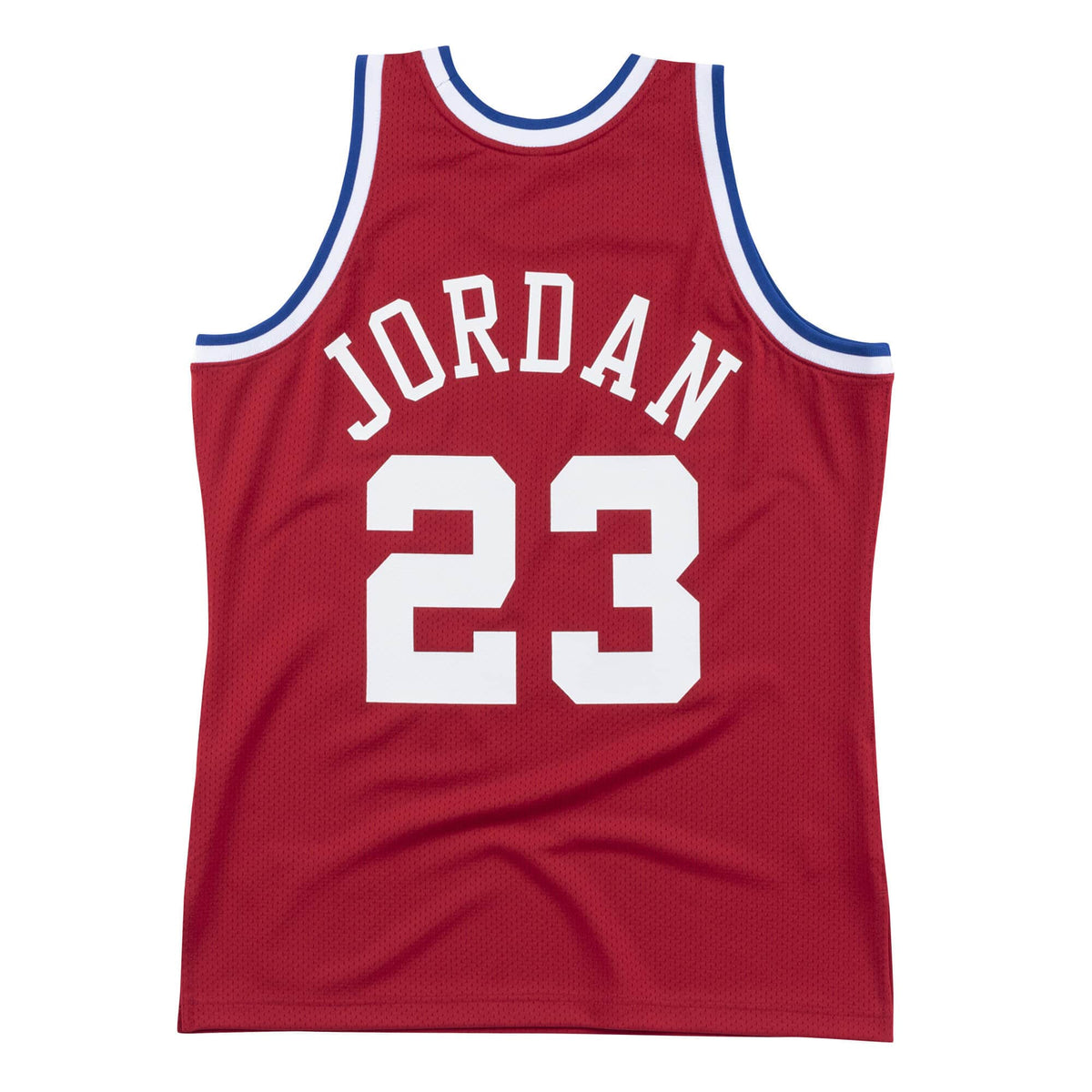Michael Jordan #23 1989 NBA All-Star Game Mitchell & Ness Scarlet Red Hardwood Classics Authentic Jersey