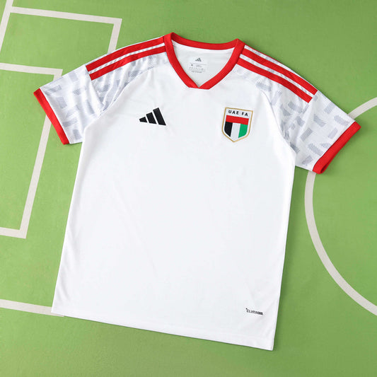 2026 FIFA World Cup UAE Home Jersey – Al Abyad White & Red Adidas Fan Kit