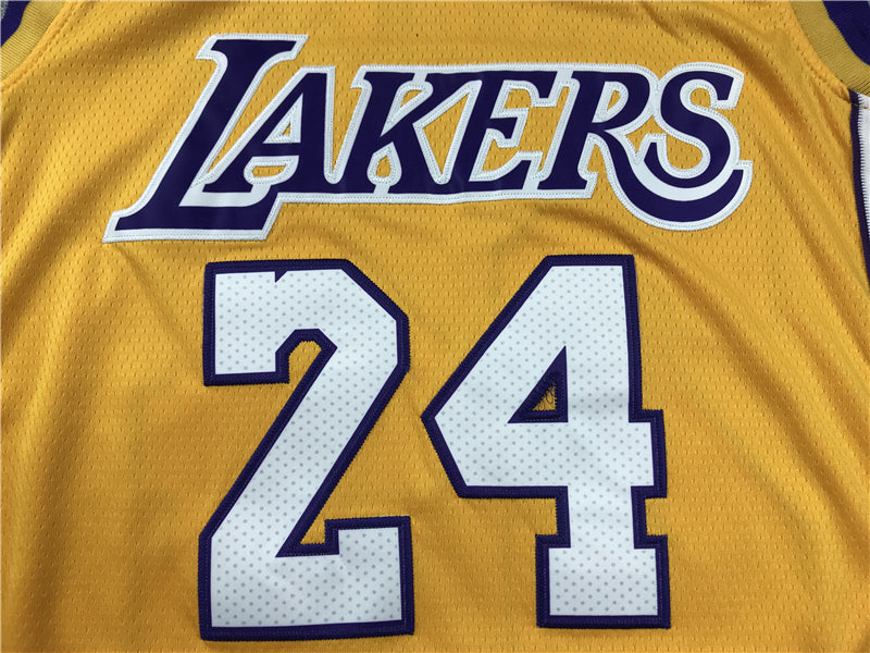 Kobe Bryant #24 Los Angeles Lakers Gold Black Mamba Retirement Edition Swingman Jersey – Nike 5-Star Home