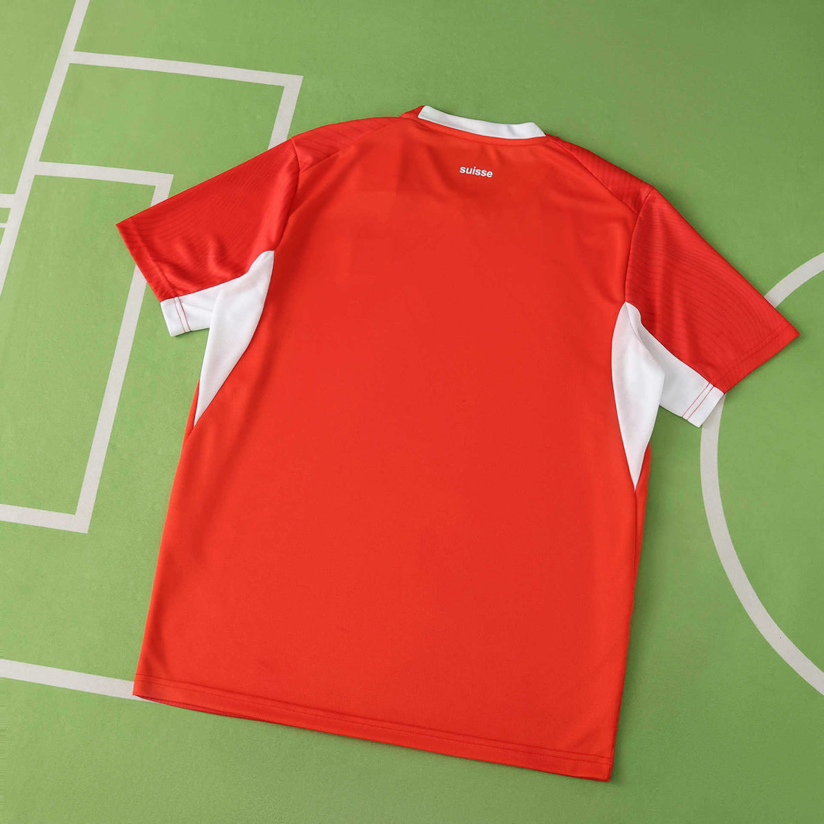 2026 FIFA World Cup Switzerland Home Jersey – Nati Red & White Puma Fan Kit