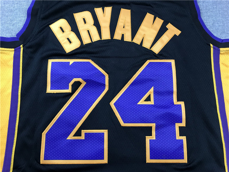 Kobe Bryant #24 Los Angeles Lakers Black Mamba Retirement Edition Swingman Jersey – Nike 5-Star