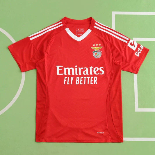S.L. Benfica 2024/25 Home Fan Jersey – Official Adidas Kit | Customizable Name & Number